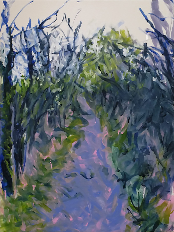 Acrylic painting on canvas