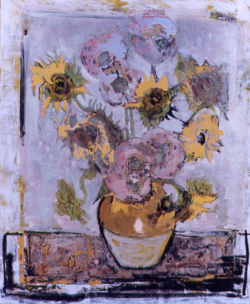 Van Gogh tournesols peinture acrylique