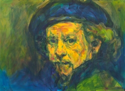 Acrylic painting on canvas