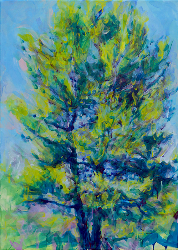 Peinture acrylique sur toile
