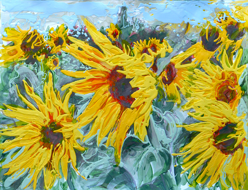 Acrylic painting on canvas