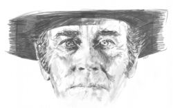 Dessin graphite sur papier - Aïcha Bendafi - Arles
