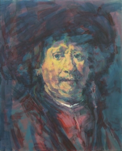 Acrylic painting on canvas