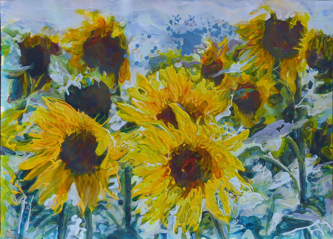 Acrylic on paper