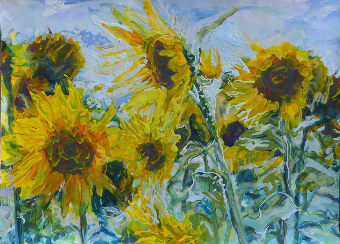 Acrylic on paper