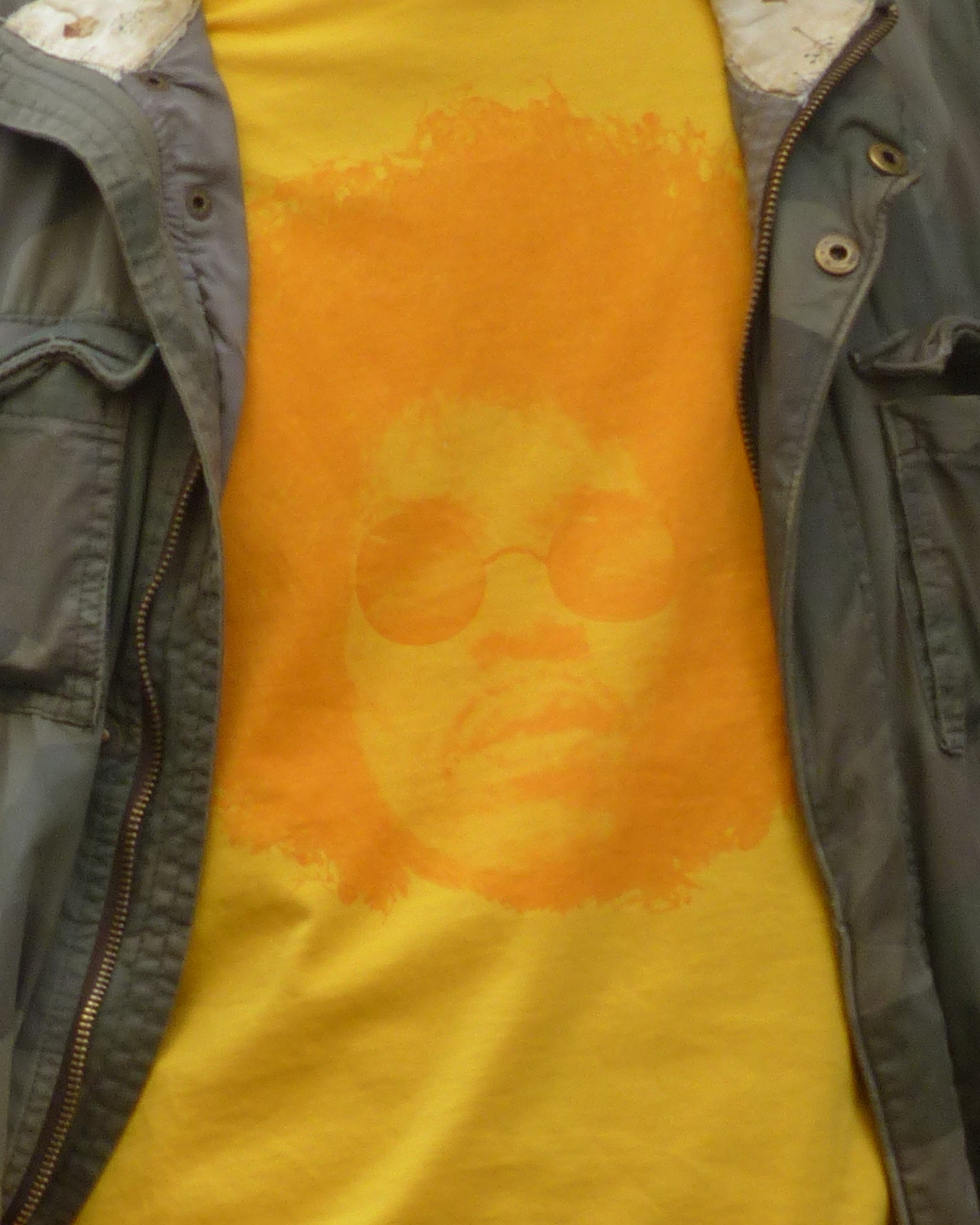 T-shirt Jimi Hendrix soleil