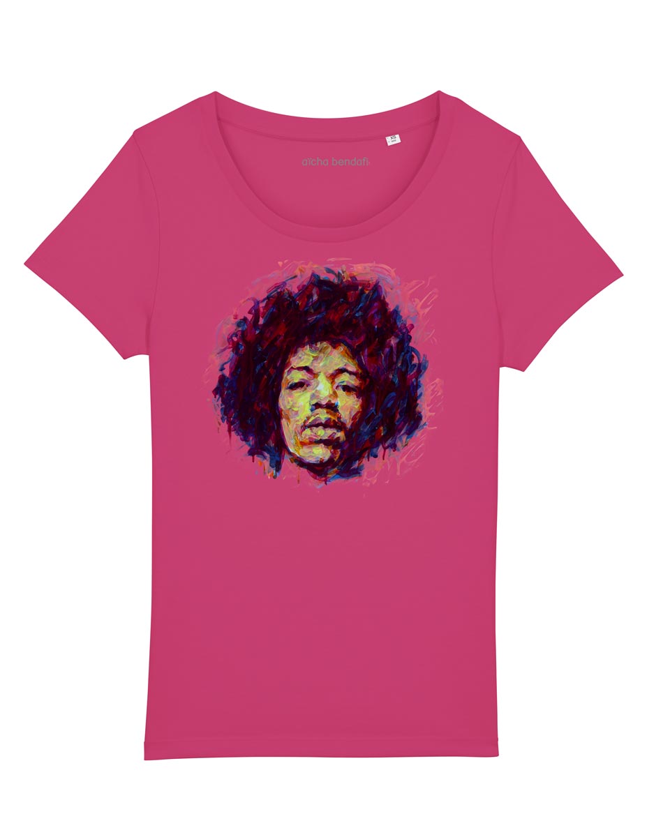 Tee-shirt femme Jimi peinture