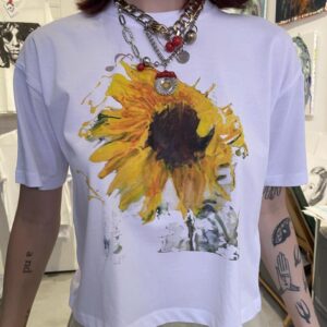 Tee-shirt Tournesol Femme